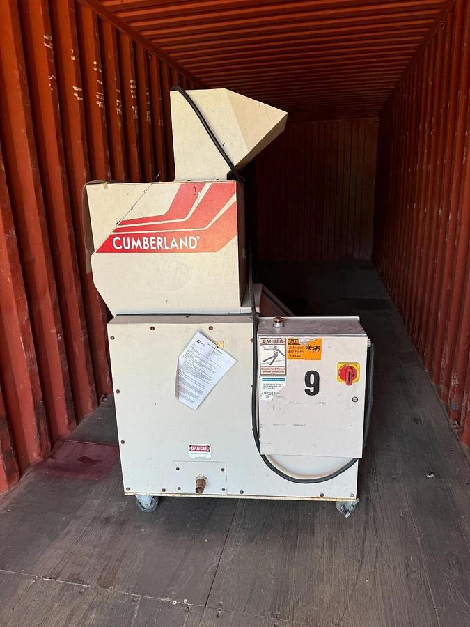 Used Cumberland Engineering 814X Beside-The-Press Granulator 460VAC 3 Phase