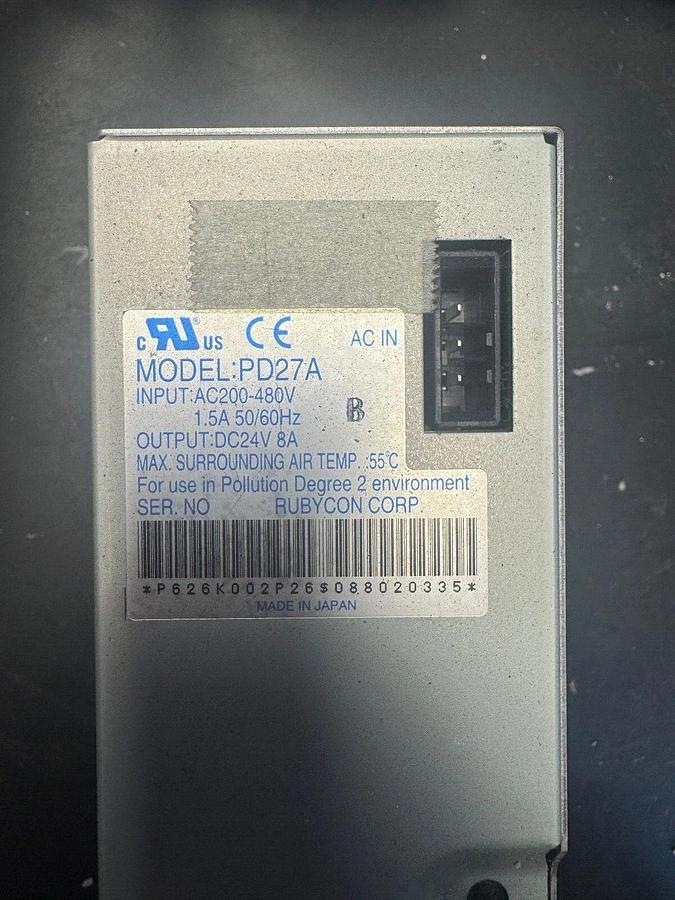 Used Rubycon Power Supply - PD27A