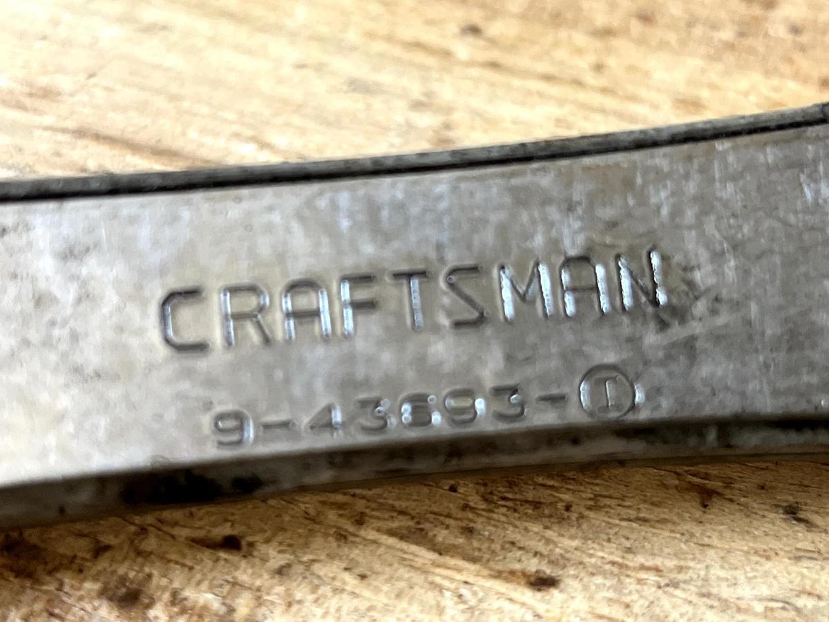 Used Sears Craftsman USA 9-43693 Metric Ratchet Wrench 12 & 13 MM, 12 Point 🇺🇸