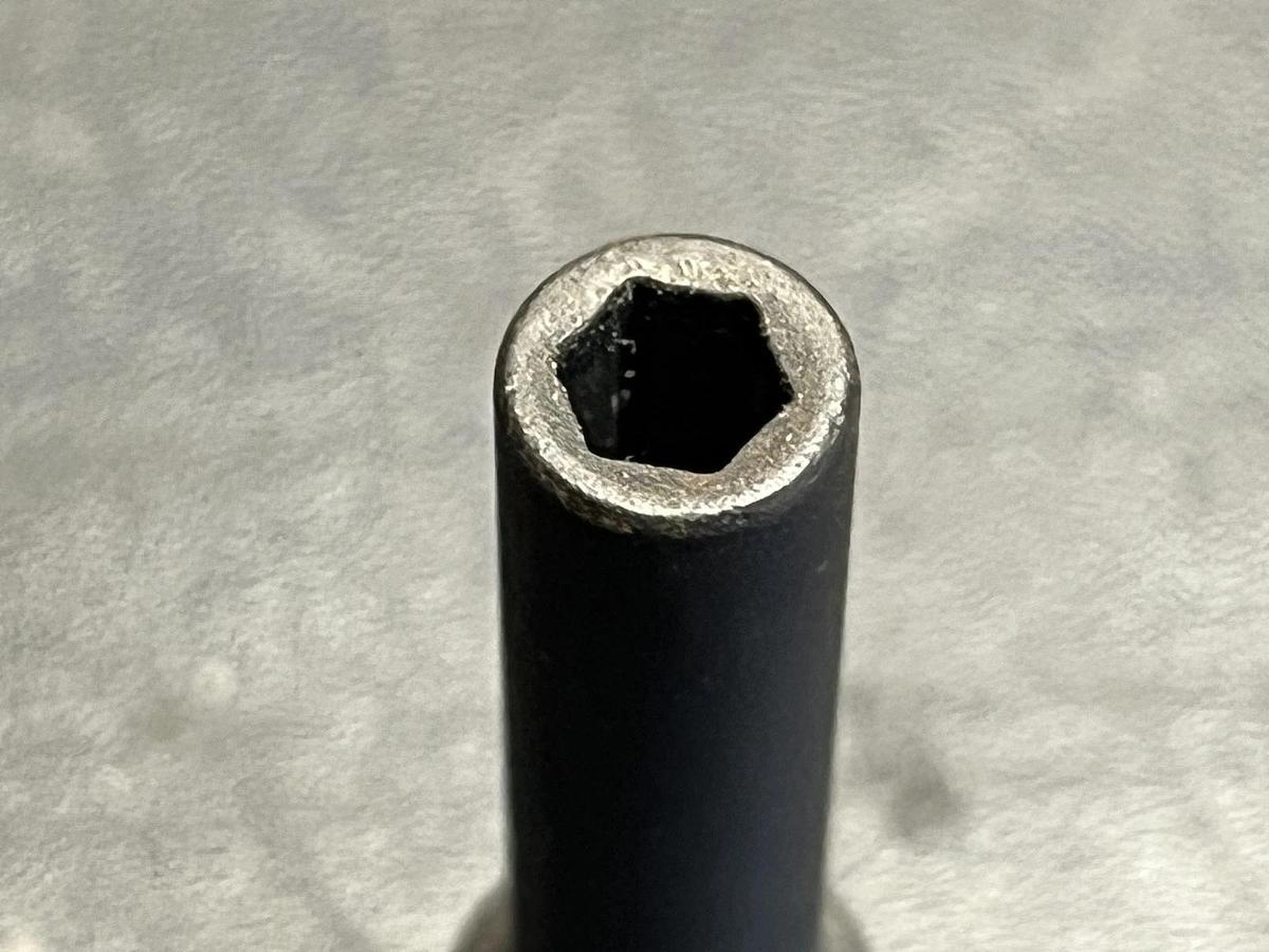 Used MATCO Tools "ADV" ADP5M6V, 1/4" Dr. 5MM Impact Socket, 2" Deep, 6-Point.