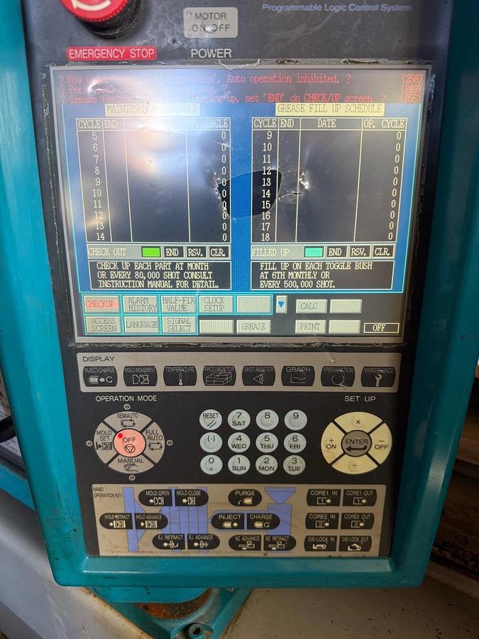 Used Mitsubishi 35MET ALL Electric Plastic Injection Molding Machine 35 ton