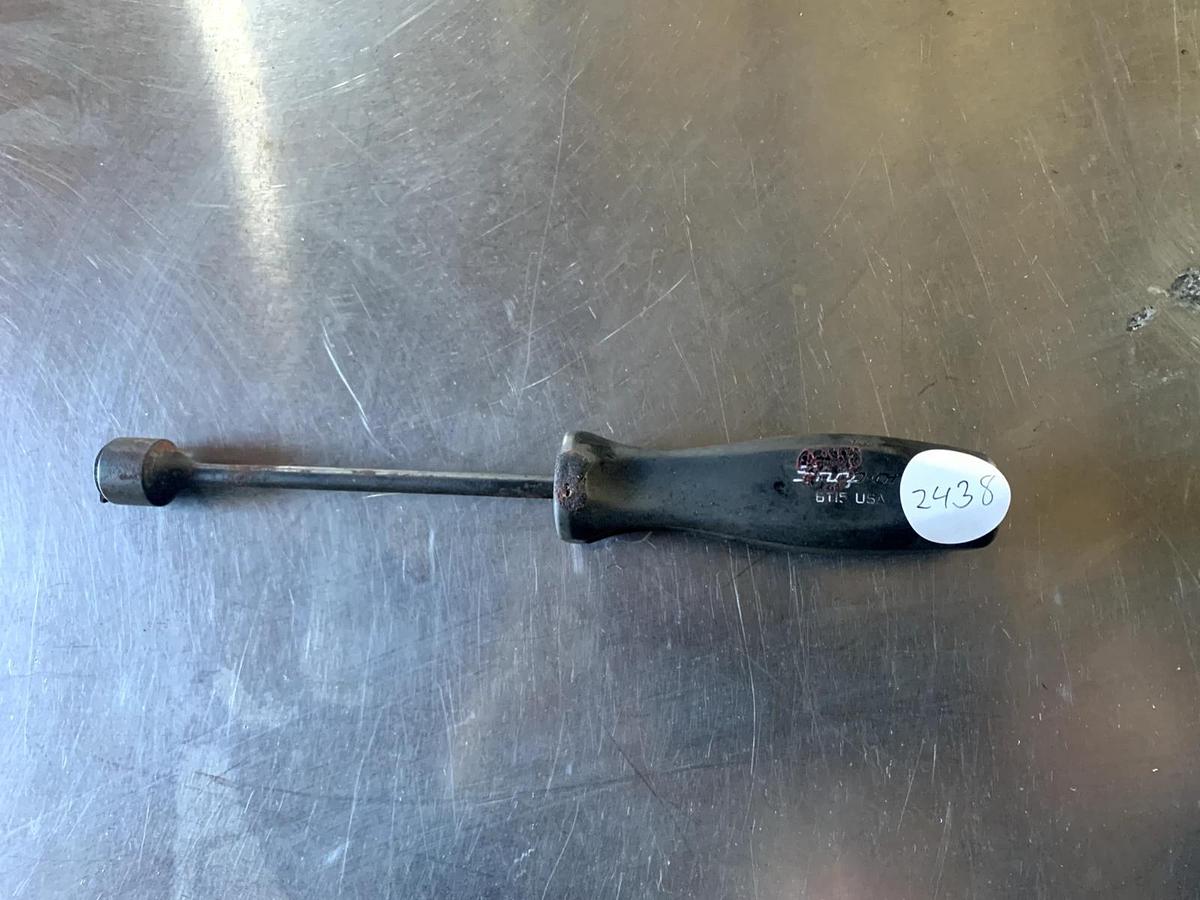 Used Snap On Black Hard Handle Brake Spring Remover Tool BT15