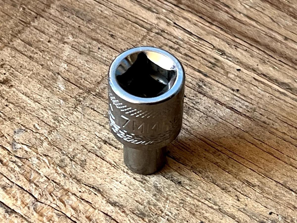 Used MAC TOOLS  XG67MM  3/8" Drive Metric  7mm 6-Point Socket