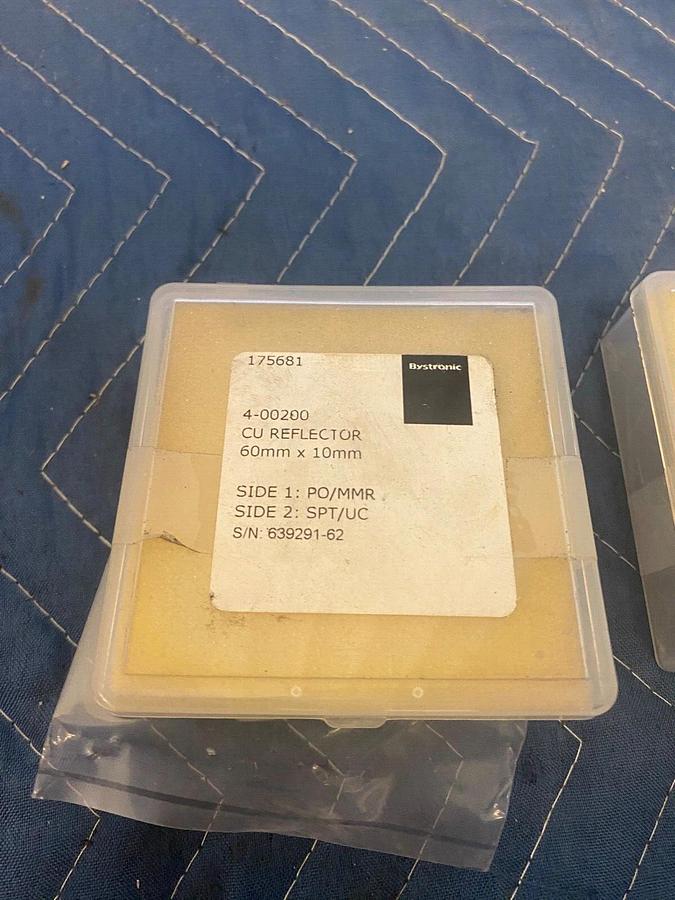 Used Bystronic 4-00200 60mm x 10mm CU Reflector PO/MMR SPT/UC