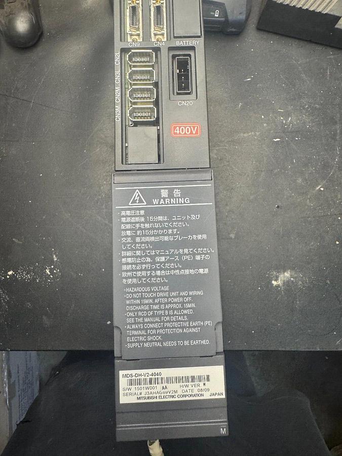 Used Mitsubishi MDS-DH-V2-4020  S/N: J3AHAG69V2M