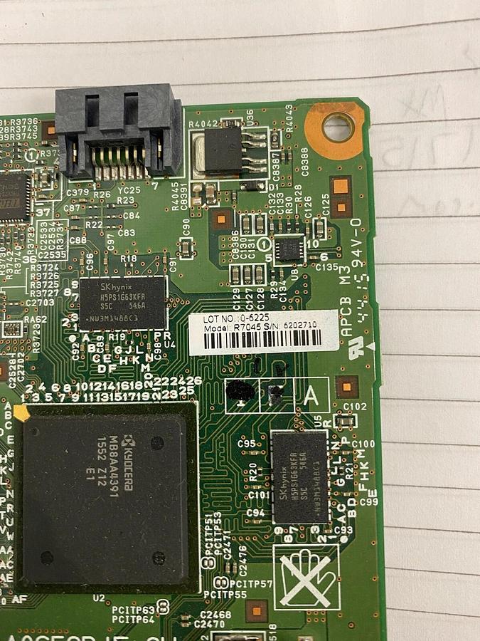 Kyocera TASKalfa 8001i A0658BJF+GH Model R7045 S/N: 6202710