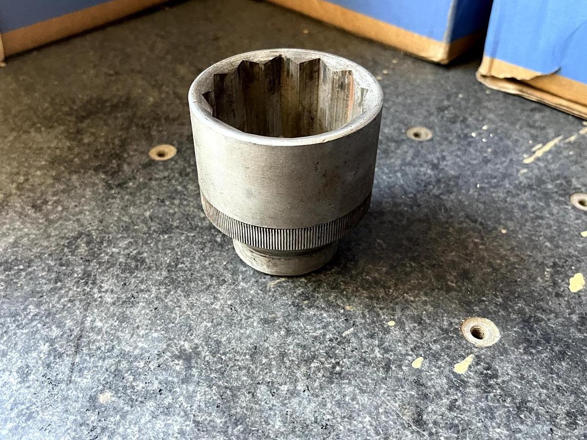 Used 1" DR. 12 point  2" Socket
