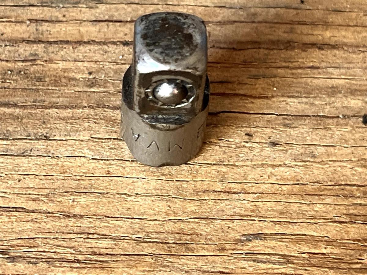 Used Snap On Tools Vintage Old Logo MVA3 1/4" Drive To 3/8" Drive Socket Adapter