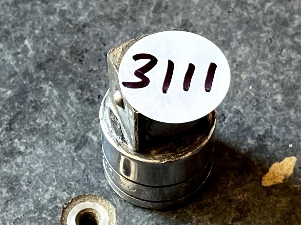 Used SNAP ON LA-12 1/2"  TO 3/4" SQUARE DRIVE ADAPTER UNDERLINE LOGO NICE USED  LA12