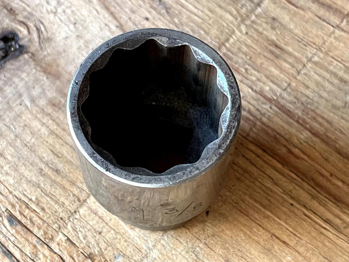 Used Craftsman 47779 3/4" Drive 1 3/8" Socket USA V Series Shallow 12 Point Chrome