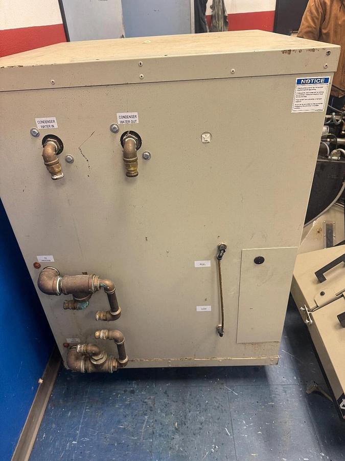 Used Thermal Care SQ2W0504 Chiller 460V 3PH R-22 30-75°F