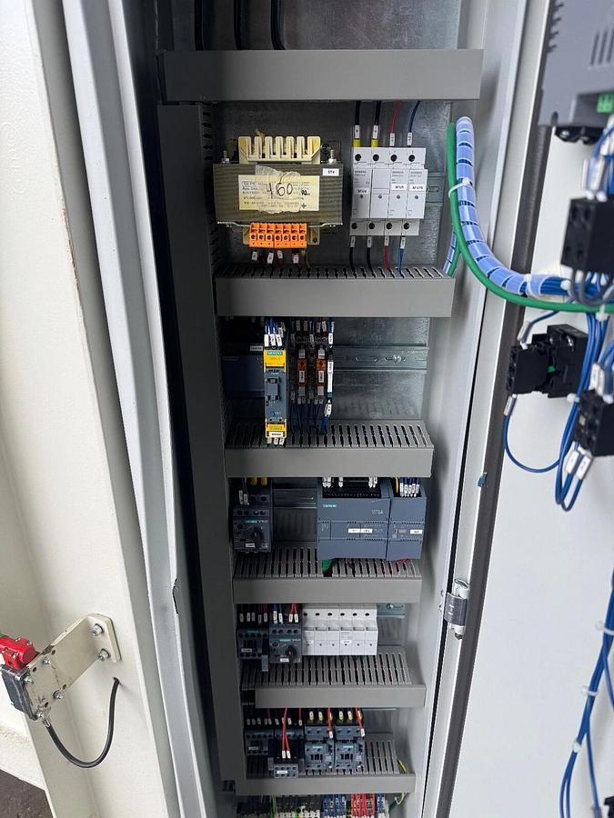 NEW 120 TON HEATED PLATTEN HYDRAULIC PRESS SERGIANI GS-6-120