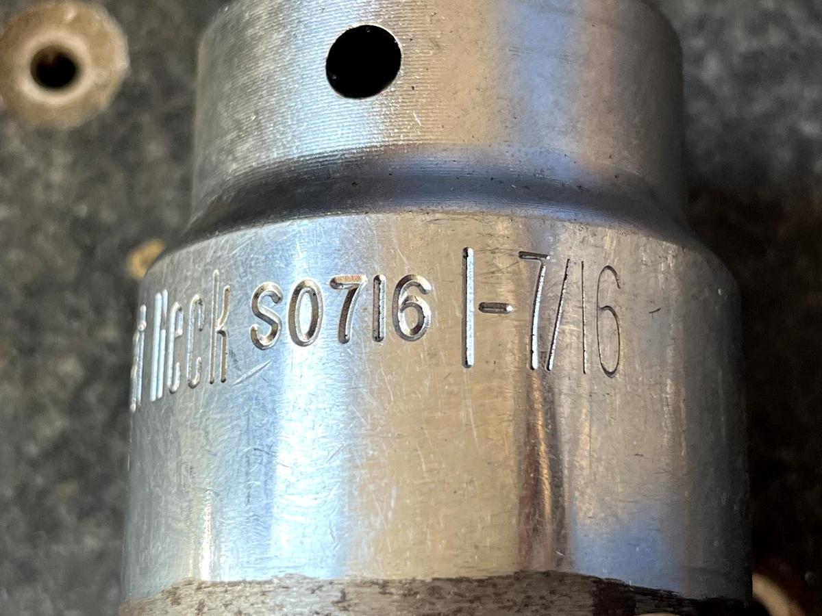 Used GreatNeck SO716  3/4 Drive 12 Pt. Socket-1 7/16” CR-V steel New