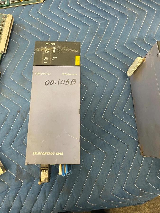 Used Selectron CPU 752, Selectron 4110002, Selecontrol Mas