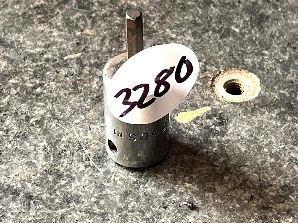 Used Mac Tool X56DS 5/32" Hex/Allen Bit Chrome Socket Driver 3/8" Drive SAE