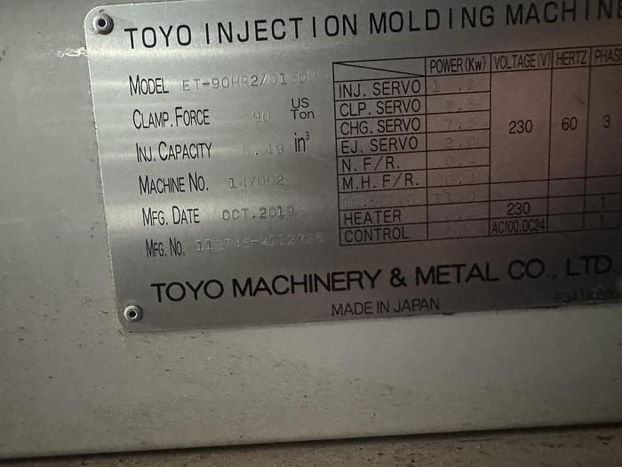 Used 2019 Toyo ET-90HR2