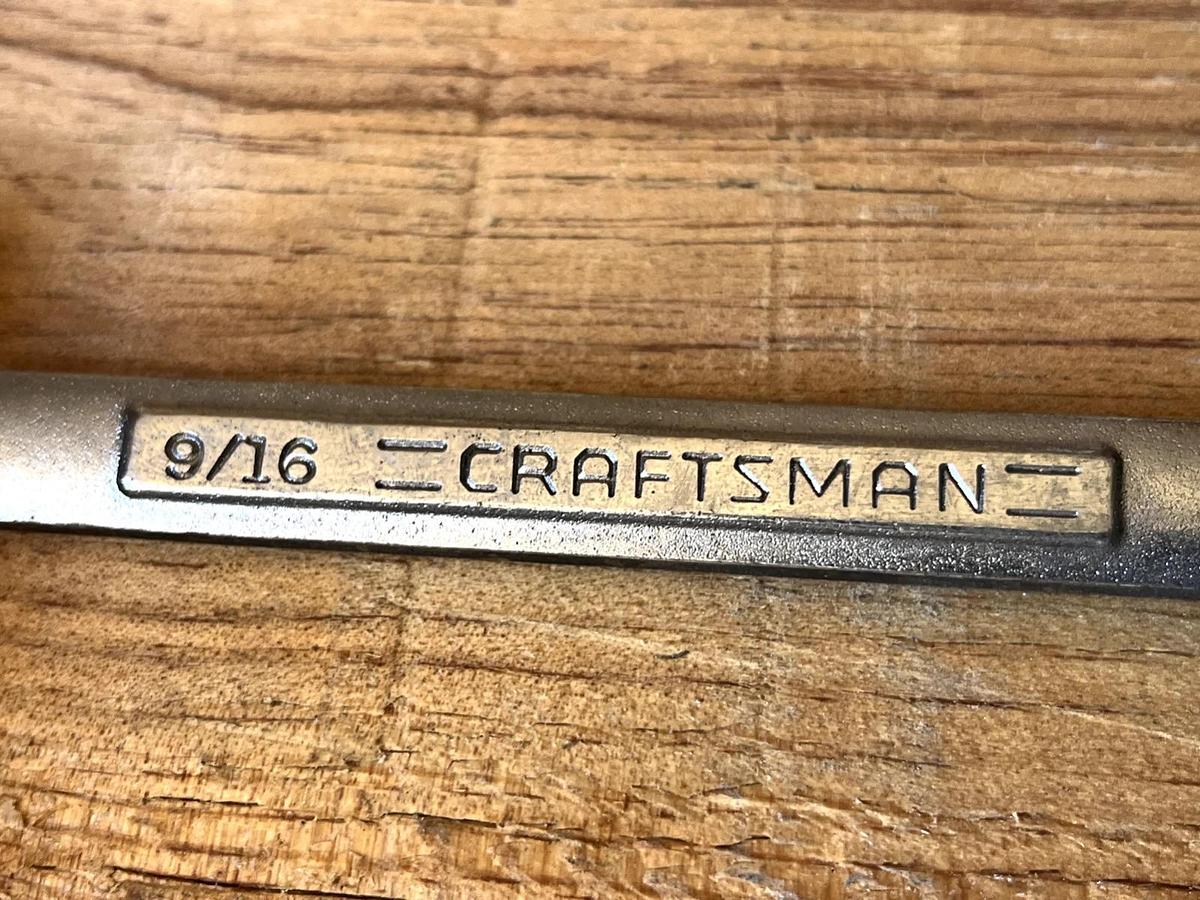 Used Craftsman Combination Wrench 9/16in.  12 Point  44696  -VV-