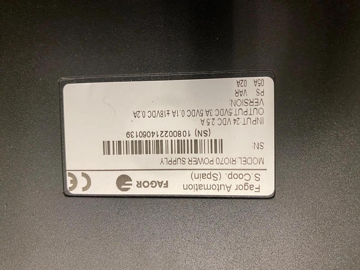 Used 1PCS FAGOR  RIO70 POWER SUPPLY 16DI 16DO IO