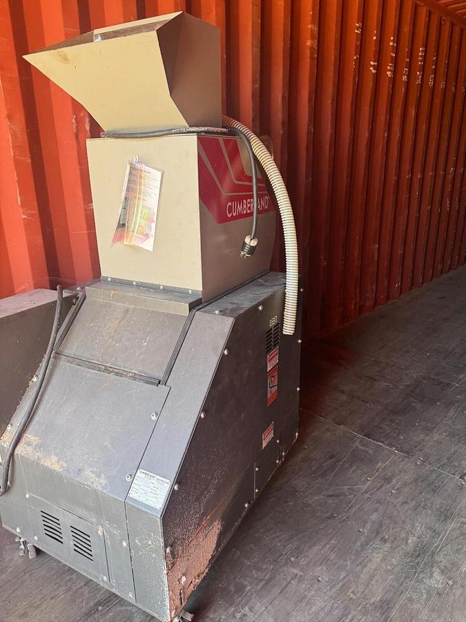 Used Cumberland 814X Granulator 460VAC 3 Phase New 2012