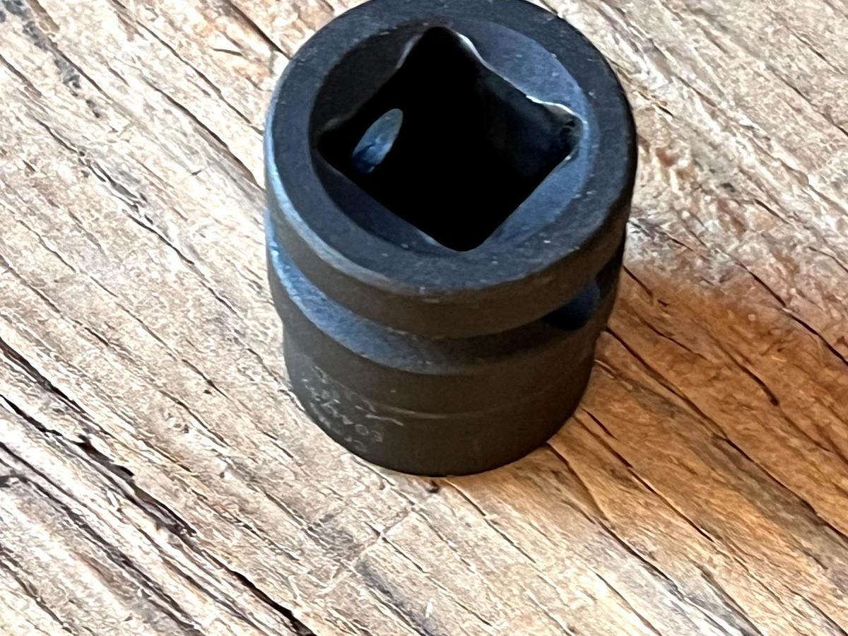 Used Expert by Mac Tools 3/8" Impact Socket 15 MM 6 point.  ED41732