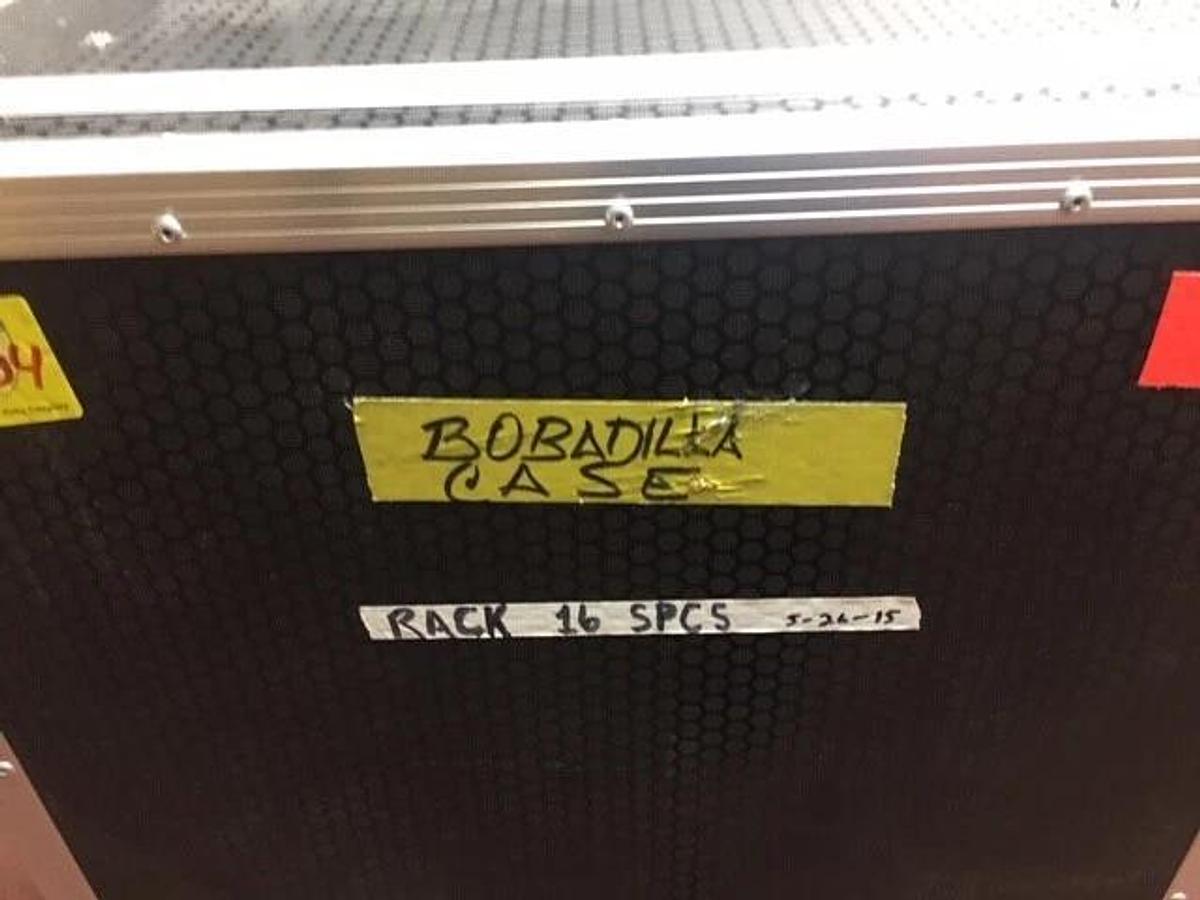 Used Bobadilla Case  Rack 16 Spcs