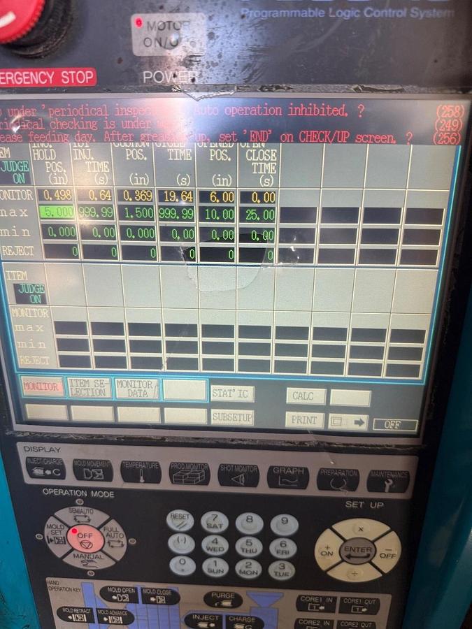 Used Mitsubishi 35MET ALL Electric Plastic Injection Molding Machine 35 ton