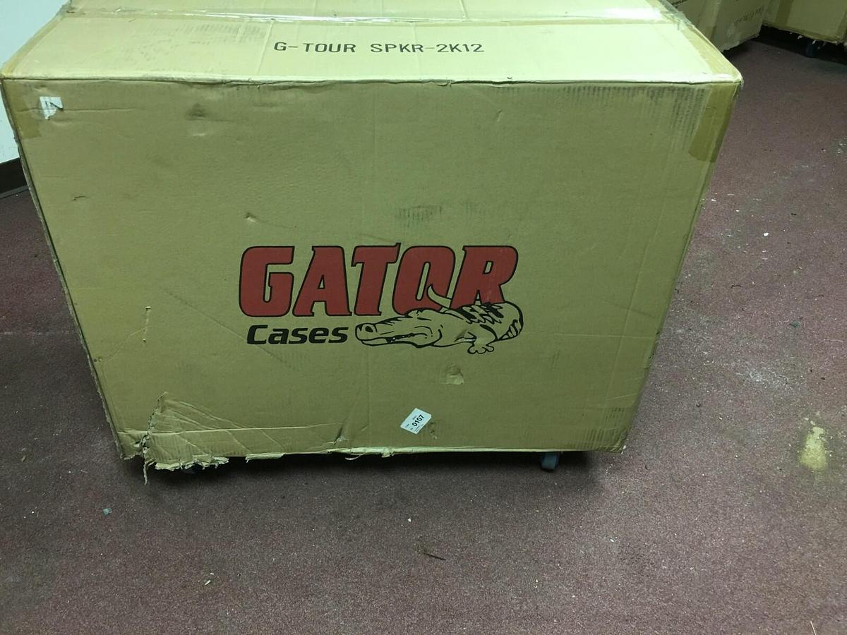 Gator G-TOUR SPKR-2K12 Speaker Speaker Wood Flight Case