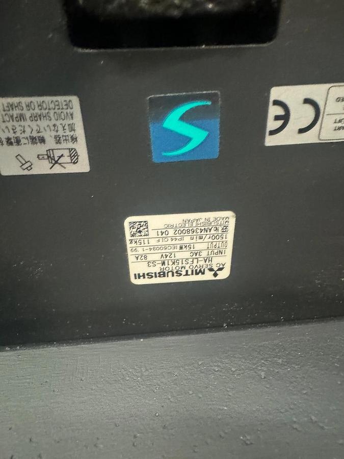 Used Mitsubishi HA-LFS15K1M-S3. Servo Motor