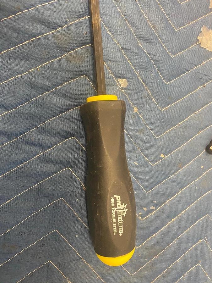 Used Bondhus 1/4" Allen Hex Protanium Ball Driver High Torque Screwdriver - New Long