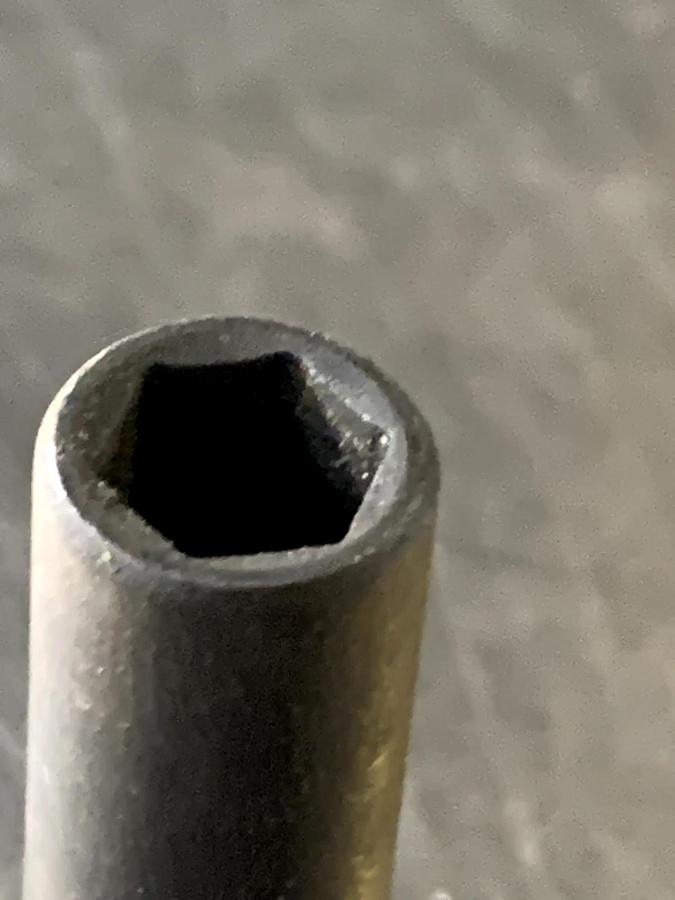 Used MATCO TOOLS "ADV" BDP106V, 3/8" DRIVE, 5/16" IMPACT SOCKET, 2.5" DEEP 6 POINT.