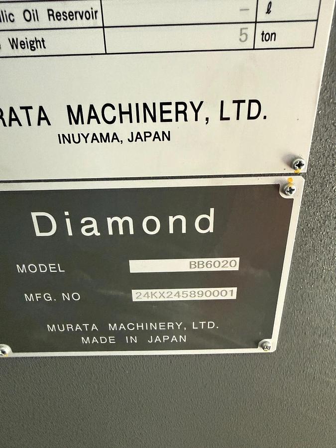New 2024 Mitsubishi Diamond BB-6020 press brake 60 Ton 5.9" Stroke DAMAGED