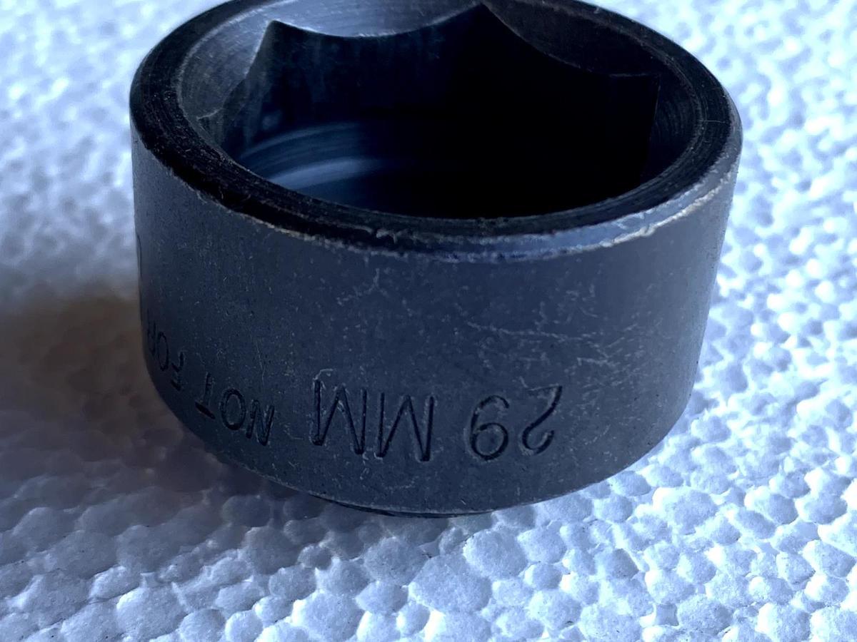 Used Lisle 14650 Filter Socket Set 3PC (35/36mm, 29mm, 32mm)