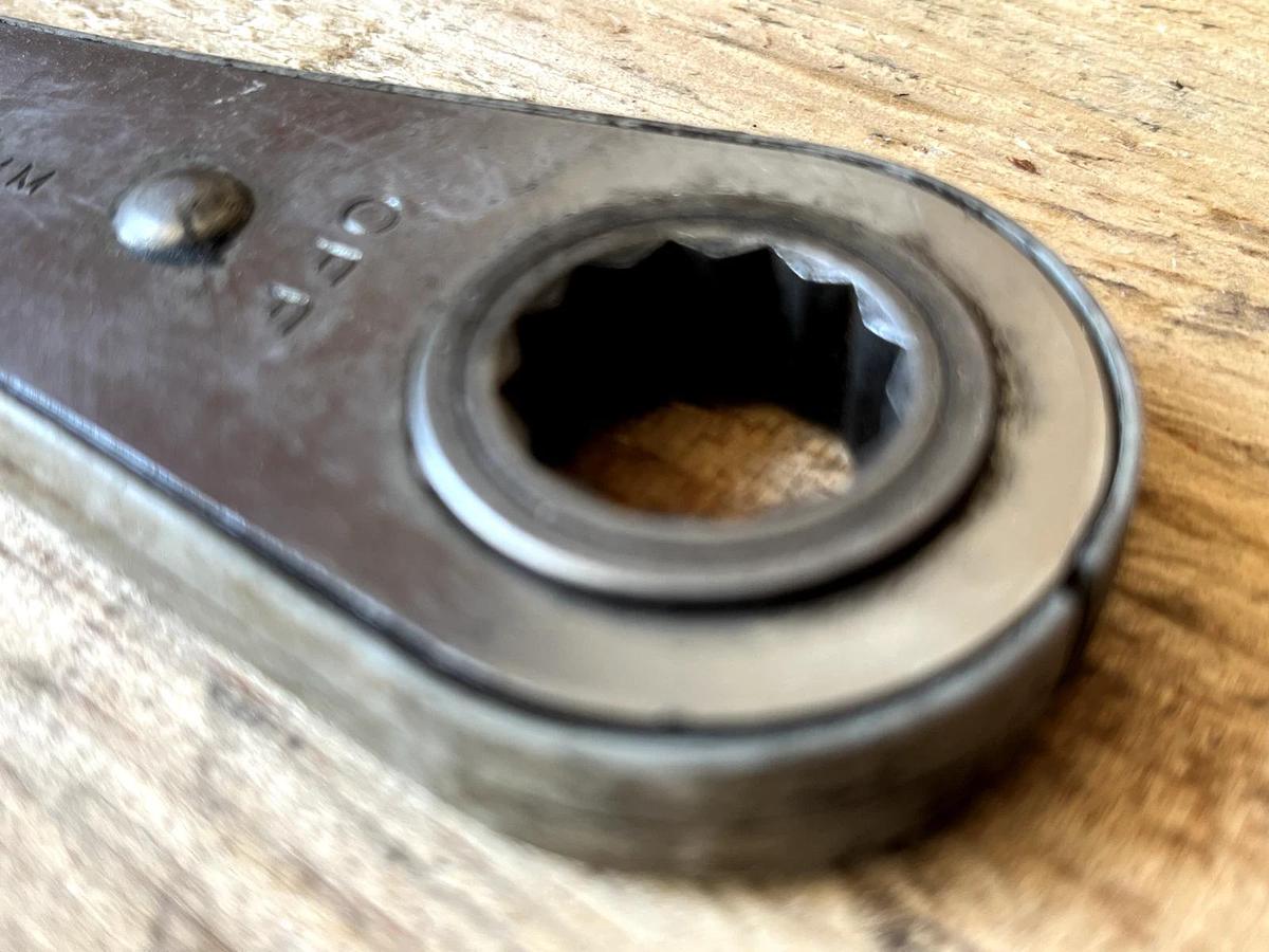 Used Vintage - Sears / Craftsman - 9-43695 - Ratchet Wrench - 17mm & 19mm - 12 Point