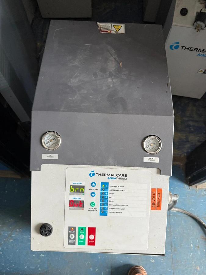Used Thermal Care Aqua Therm Chiller Model TEDABDCQ0