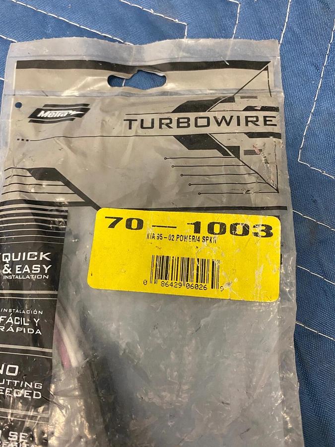 Used Metra 70-1003 1995 - 2003 FITS KIA RADIO WIRING HARNESS