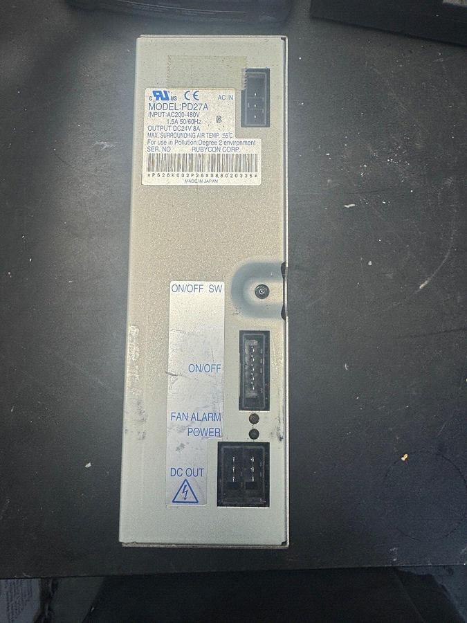 Used Rubycon Power Supply - PD27A
