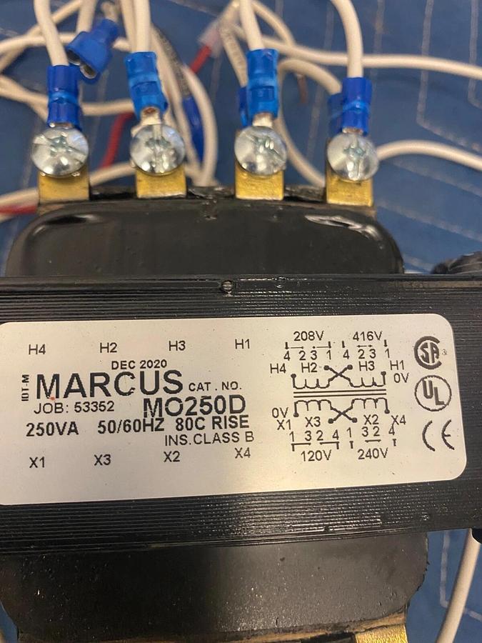 Marcus M0250D Transformer
