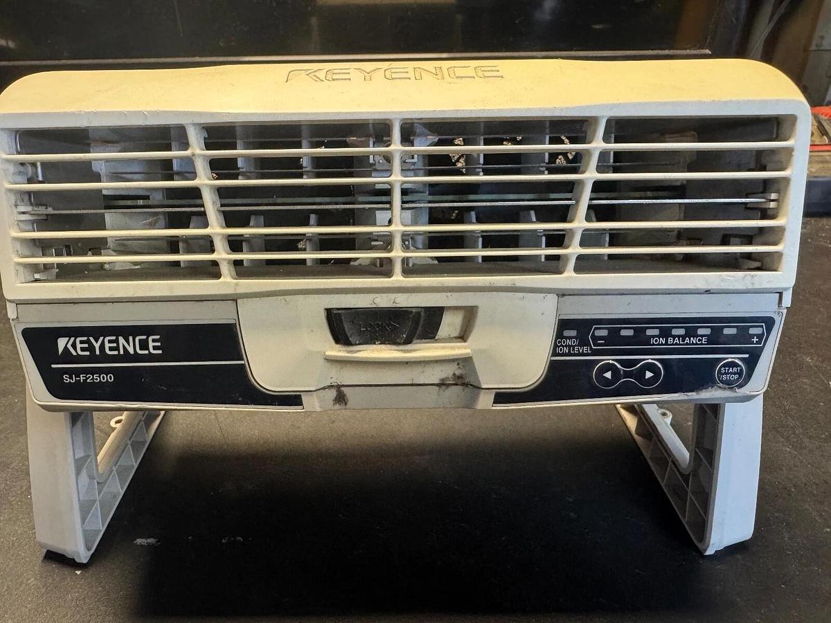 Used KEYENCE SJ-F2500 Electrostatic ion fan