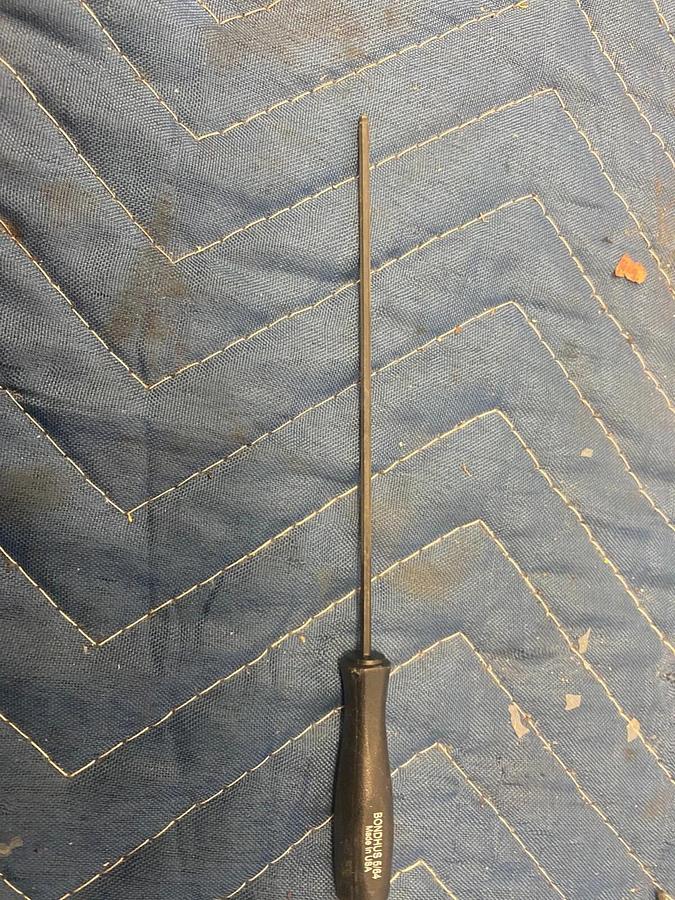 Used Bondhus 38606 7/64" Ball End Tip Hex Screwdriver