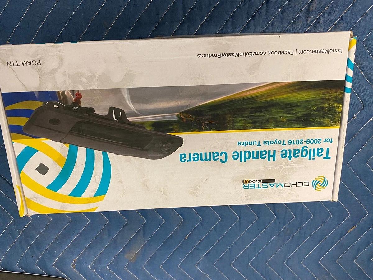 Used Echomaster PCAM-TTN-N 1/3" CMOS Tailgate Handle Camera for Toyota Tundra '09-'16