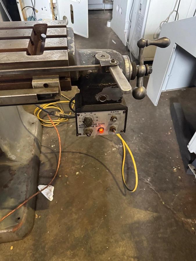 Used BRIDGEPORT 9X48 SERIES I 2HP VS VERTICAL MILLING MACHINE, CHROME WAYS + 2AX DRO