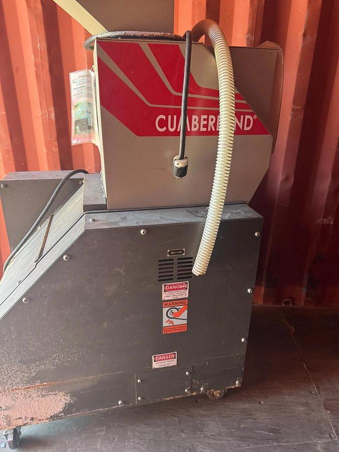 Used Cumberland 814X Granulator 460VAC 3 Phase New 2012