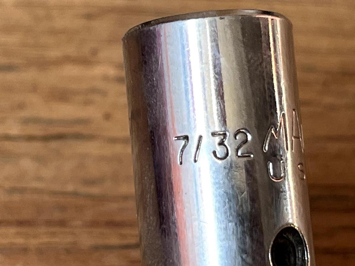 Used MAC Tools USA ~ 3/8" Drive X76DS Chrome Hex Bit Socket Driver