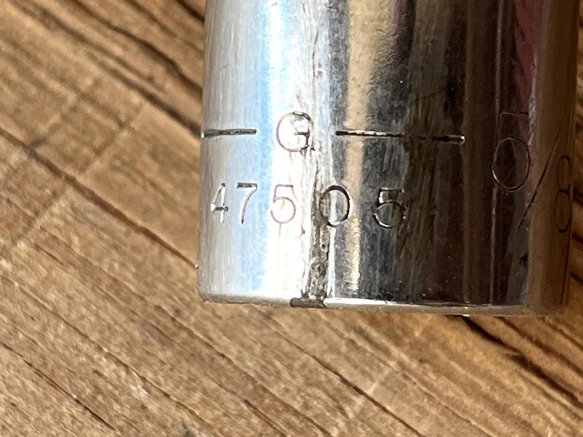 Used Craftsman USA 5/8" 12 Point 1/2" Drive Socket 47505 -V- Series                 g