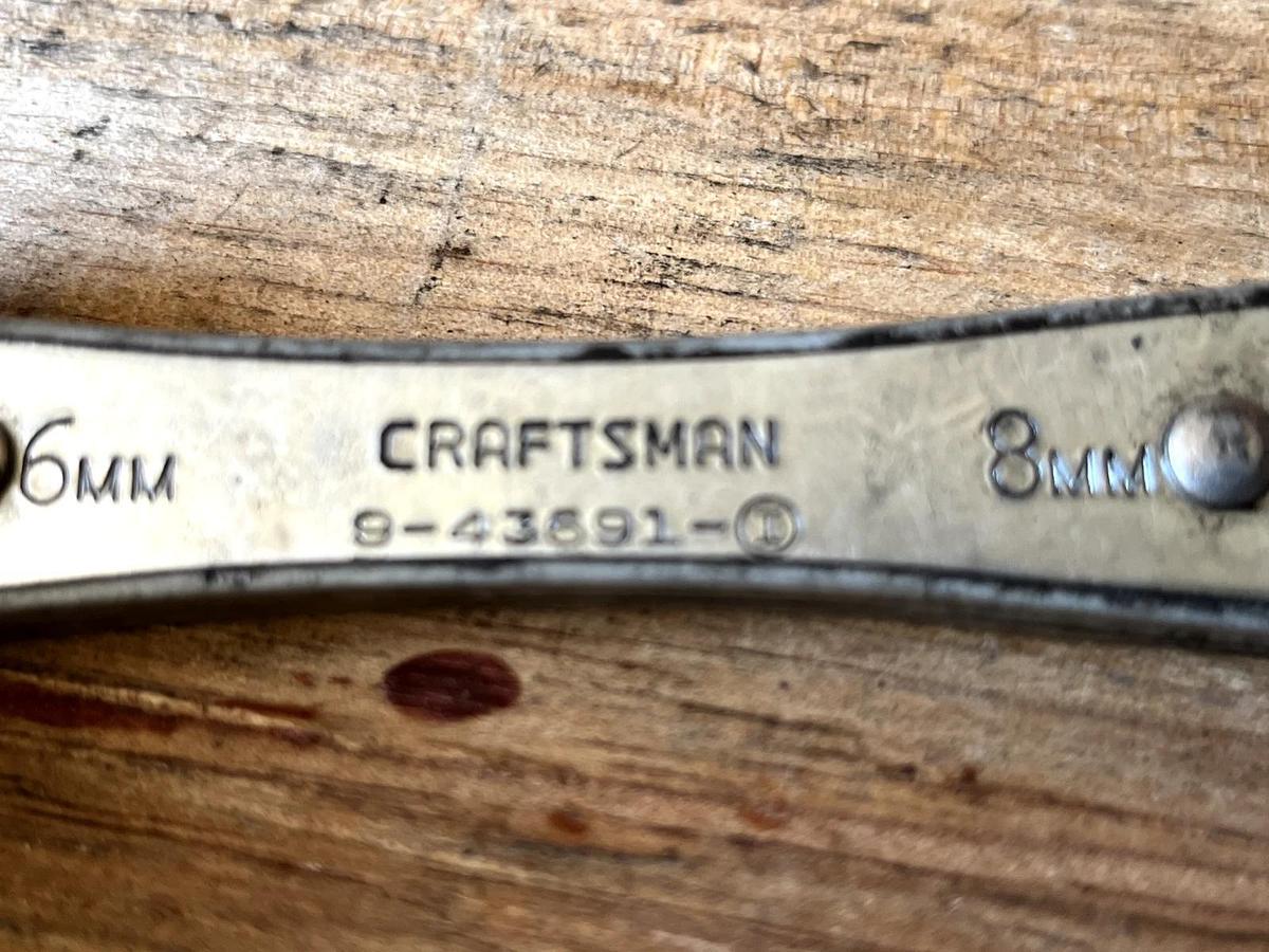 Used Vintage Craftsman Ratchet 9-43691