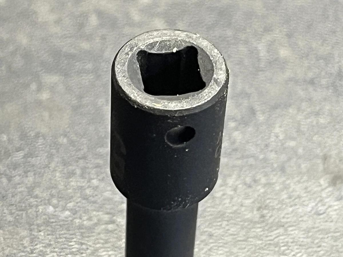 Used MATCO Tools "ADV" ADP5M6V, 1/4" Dr. 5MM Impact Socket, 2" Deep, 6-Point.