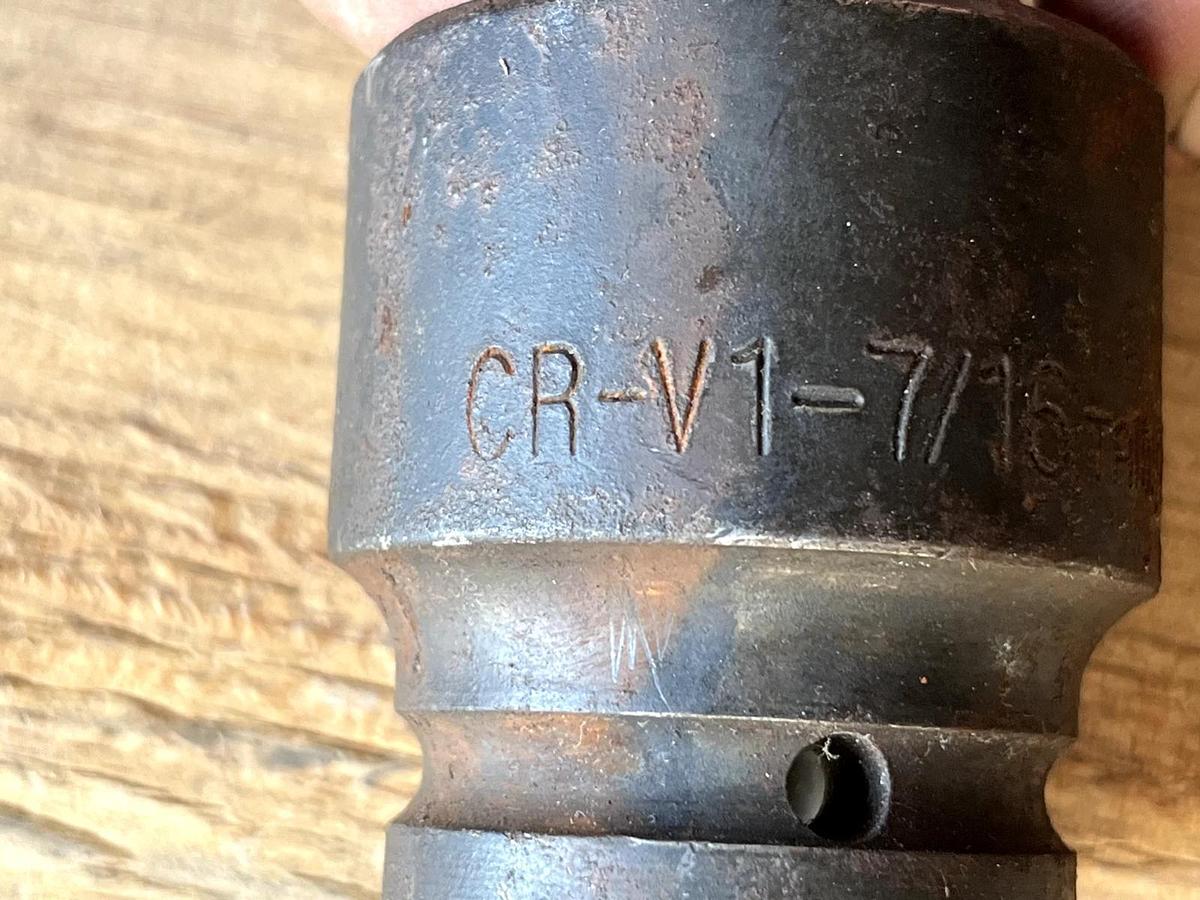 Used CR-VI 1-7/16" drive