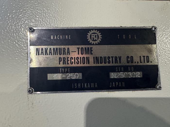 Used 2015 Nakamura-Tome Super MIll WY-250