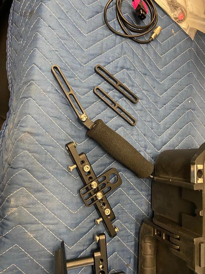 Used Wooden Camera Pass Through Top Plate RED Monitor DSMC2 Weapon Epic-W Scarlet-W