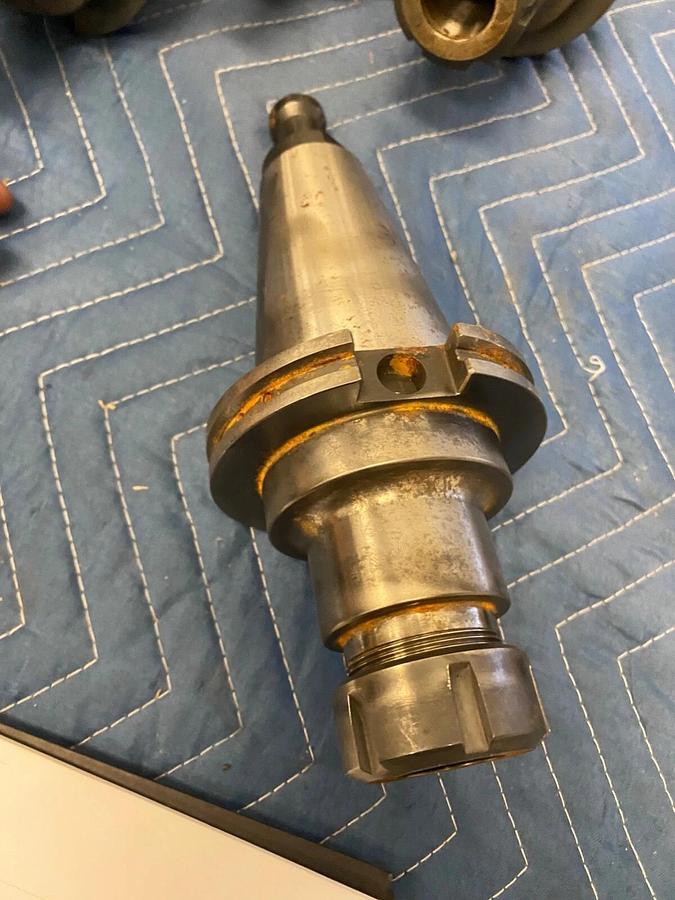 Used C50-32ER400-K CAT-50 Collet Chuck Tool Holder ER-32  Spin Tru